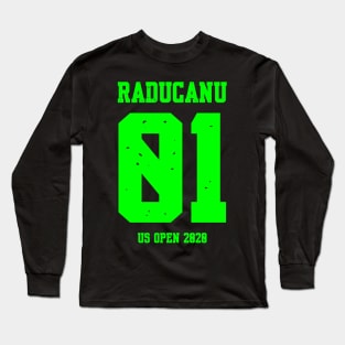 EMMA RADUCANU US OPEN 2020 WINNER Long Sleeve T-Shirt